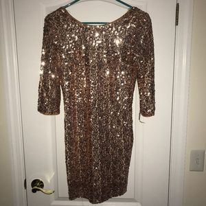Gold Sparkle Dress